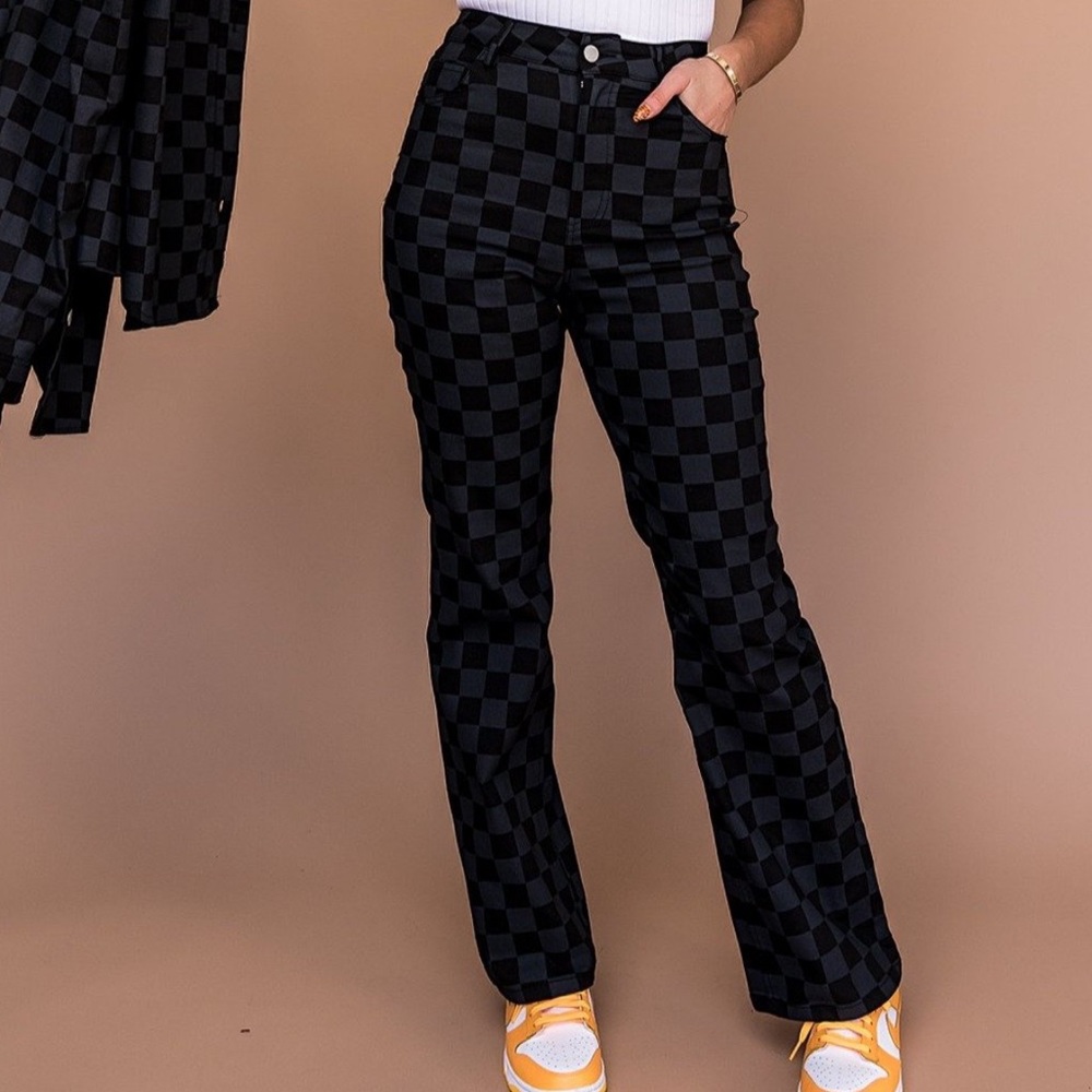 jagger checkered pants